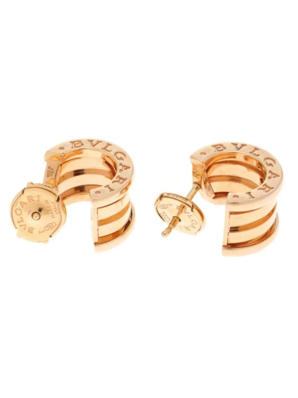 Bvlgari Pink Gold Earrings